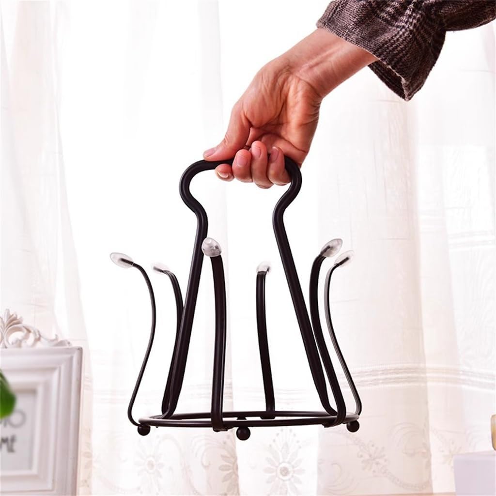 Living Room Glass Cup Rack Tea Hanging Water Inverted Storage