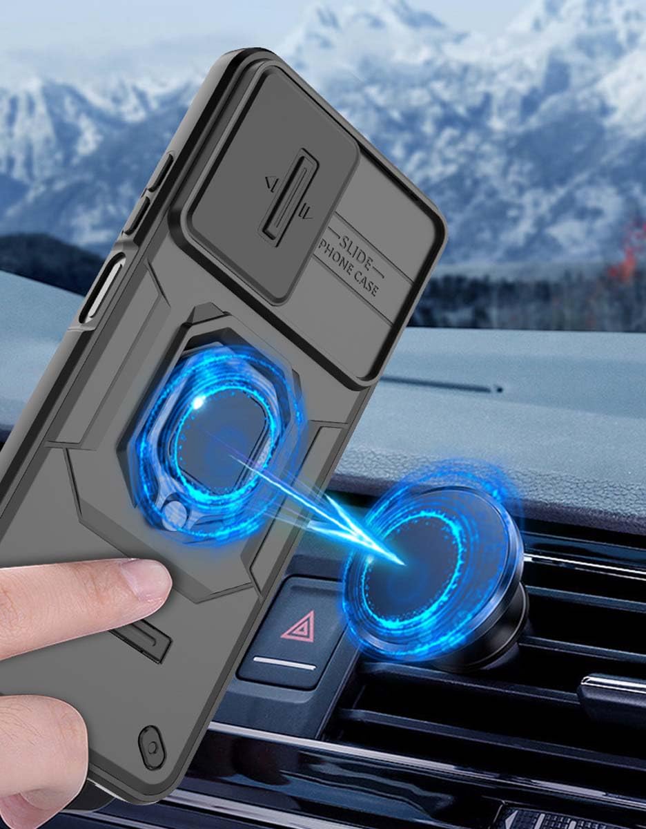 Cover Trasparente Per Xiaomi Redmi Note 12S 4G - Custodia Ibrida TPU + PC Antiurto, Non Ingiallente - 2