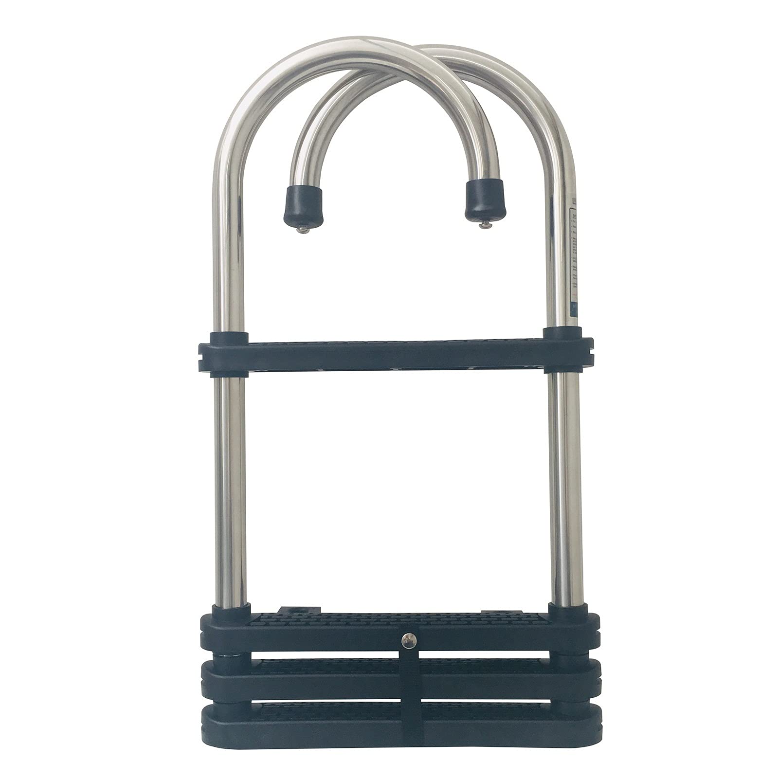 VEVOR Scaletta per Pontile Altezza Regolabile 75-96 cm, Scaletta per
