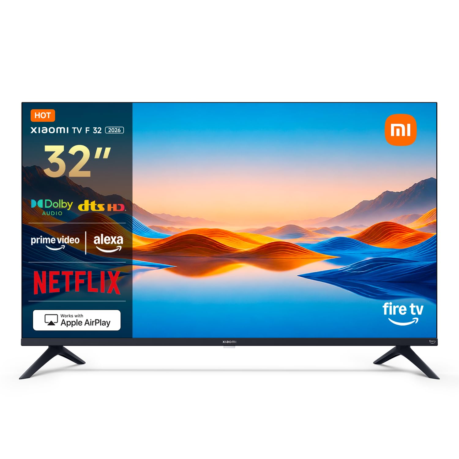 XIAOMI TV 32 Pulgadas (81 cm), HD Smart TV, Fire OS7, L32MB-FAVEU