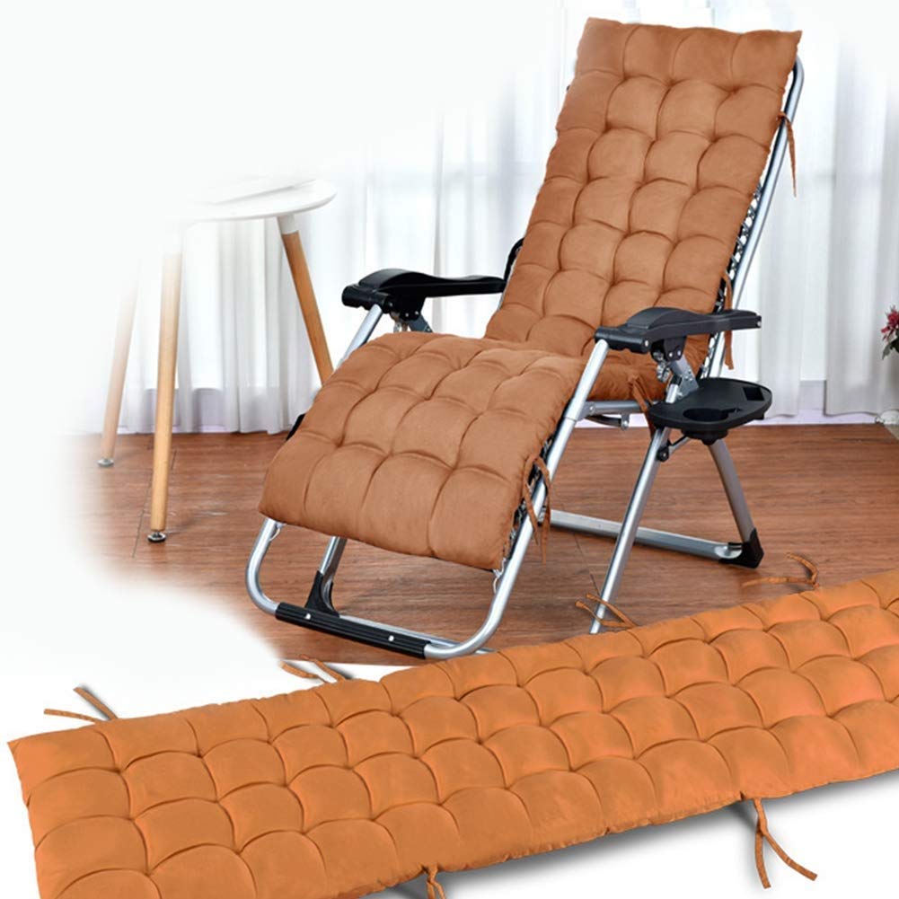 Chaise longue zéro gravité marron pliante Happy pour jardin