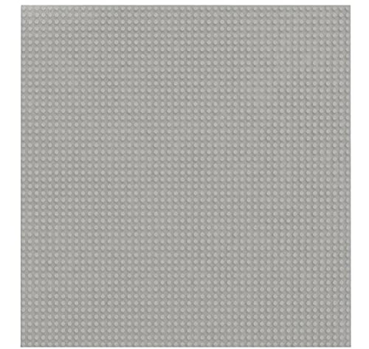 Sluban40 x 40 x 1 cm Plate Basic Building Set (Grey)