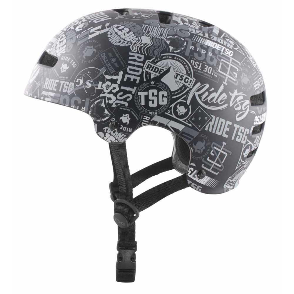 TSG Evolution Graphic Design STICKERBOMB Casque Bowl Adulte Unisexe