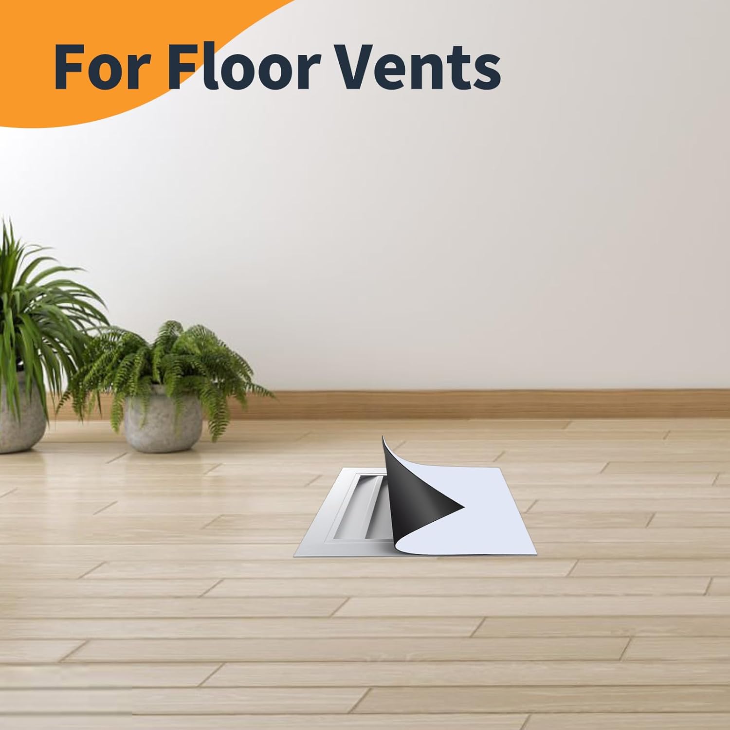 2 Pack 14" x 14" Square Magnetic Vent Cover Extra Strong Magnetic Vent Cover Register Vent Cover Vent Blocker Air Vent Covers for Home Ceiling, Wall, HVAC, AC, and Heater Vents (14 inch)