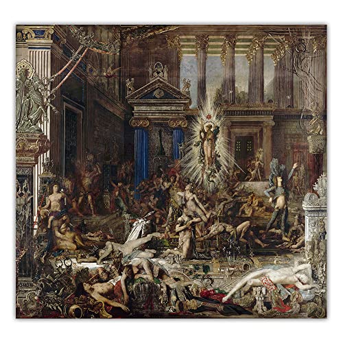 Kit broderie diamants The Pretenders de Gustave Moreau avec strass de haute précision