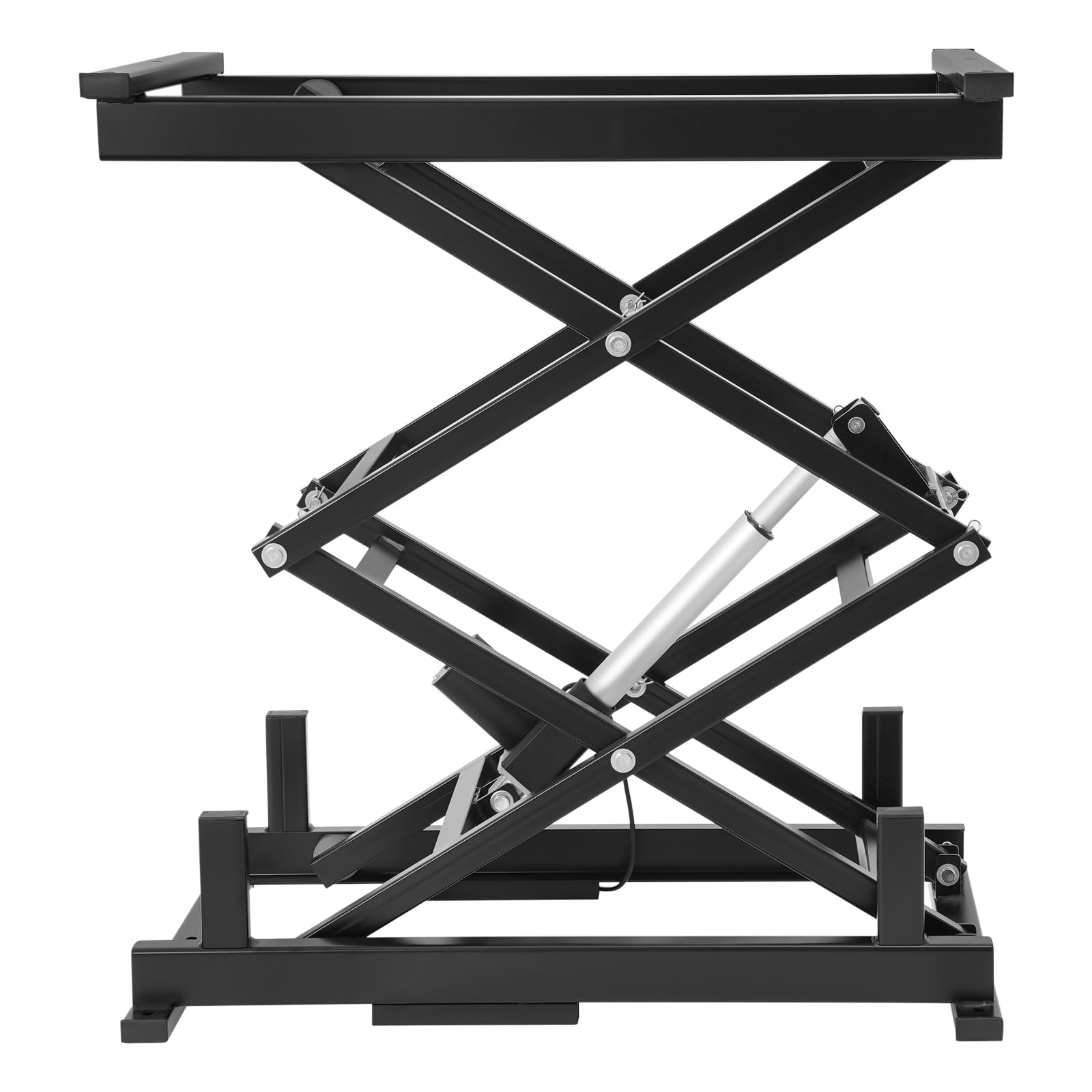 Elektrischer Scherenhubtisch, Höhenverstellbarer Hubtisch 26,5-127 cm 24V