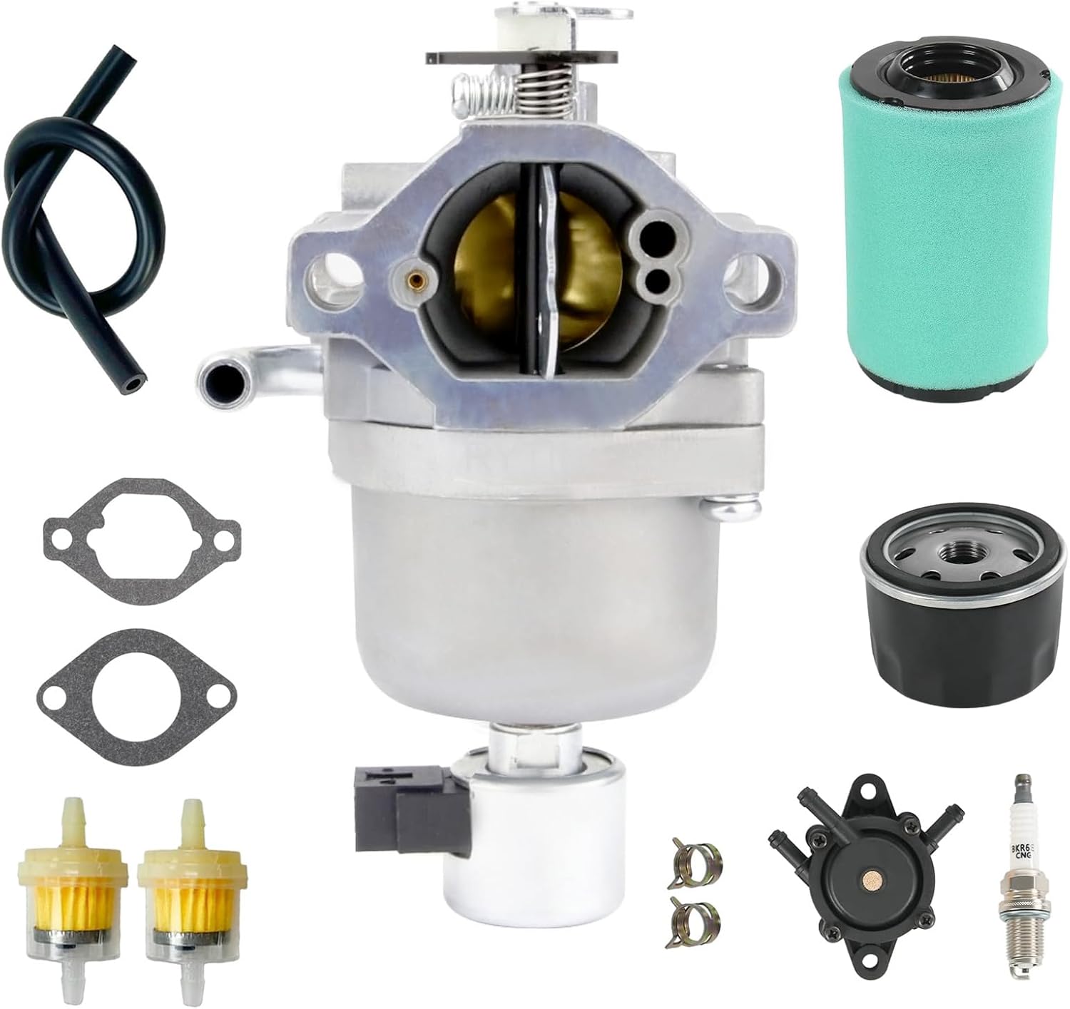 22-853-02-S Carburetor Compatible with Kohler 17 18 19.5 HP KS540-3011 KS530-3012 S540-3014 KS590-3011 KS595-3018 Series Engine Replace KH-22-853-02-S Lawn Mower Part Carb