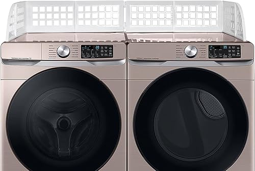 Miniatura 8 de ELTOW Protector de lavandería, valla magnética para lavadora/secadora para evitar que la ropa se caiga, con 8 imanes fuertes para una sujeción muy