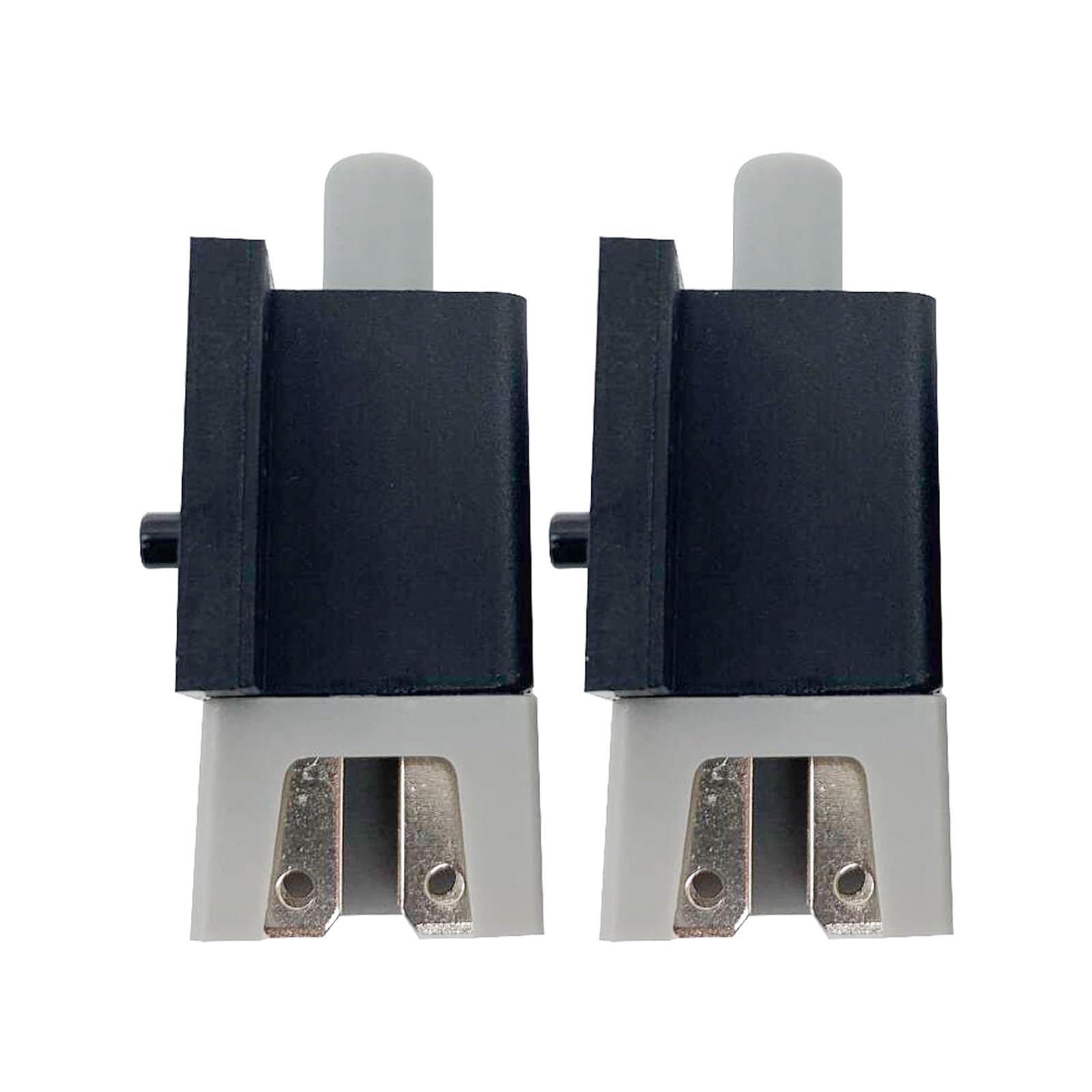 atsuch Paquete de 2 interruptores de enclavamiento de seguridad de émbolo compatibles con cortacésped John Deere serie 700, apto para cortacésped Craftsman/Troy-Bilt/Cub Cadet, reemplazo para AM141767