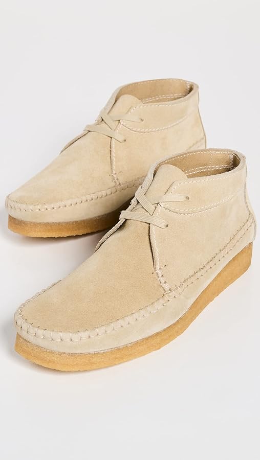 クラークス Clarks Weaver Boot Amazon.com | Clarks Men's Weaver Boots, Maple Suede, Tan, 7