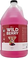 Bark2Basics Wild Berry Dog Shampoo 1 Gallon - Natural Herbal Blend, Soap-Free, Cruelty-Free, Nourishes Sensitive Skin & Coat