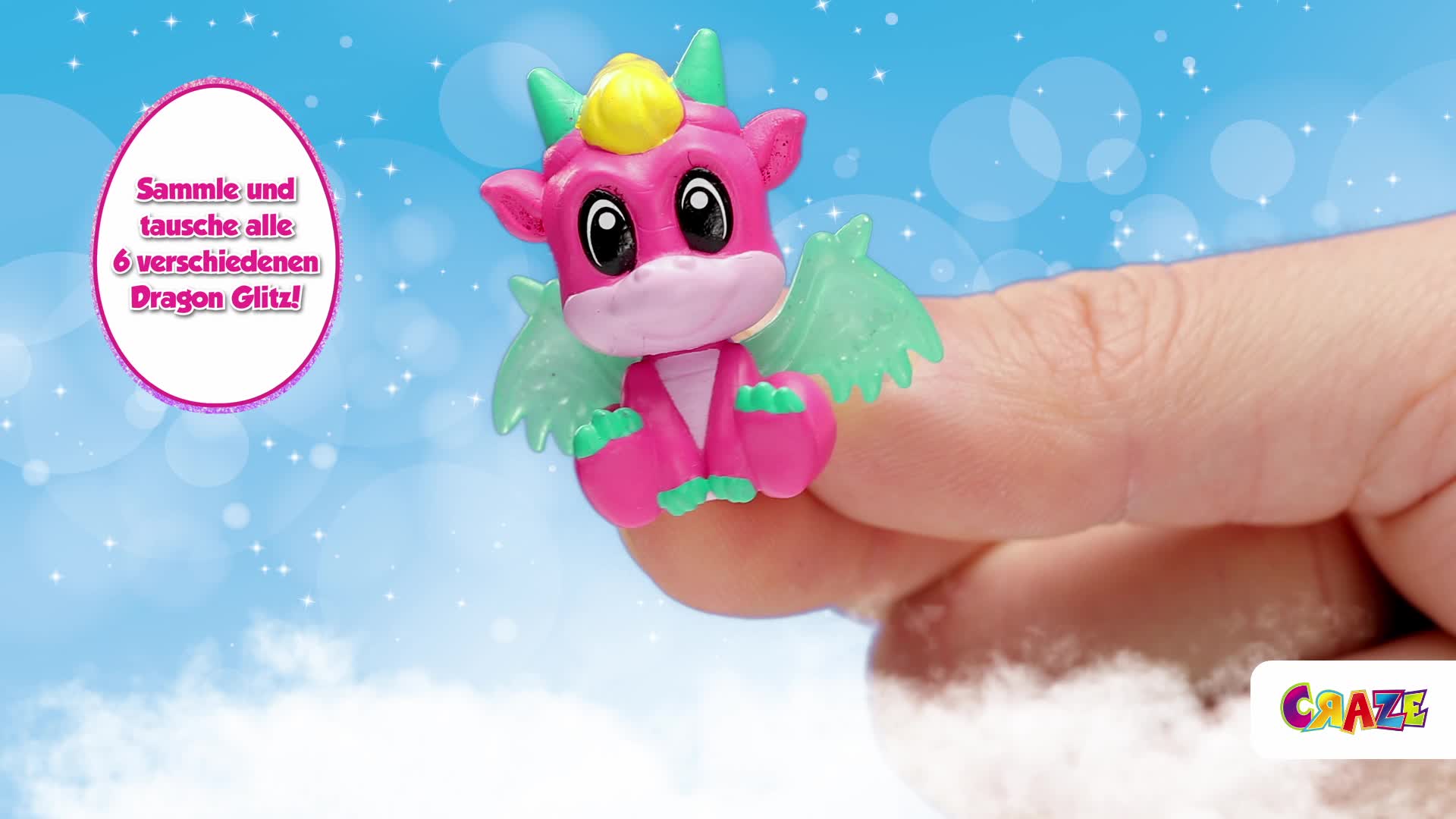 SES Creative 25120 Hatching Dragon - Œuf Surprise Dragon Magique Pour Enfants Dès 5 Ans