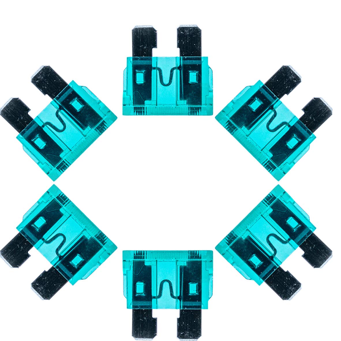 🛒 Crazy Deals HICKS 50 Pack Medium Auto Fuses 30AMP APM/ATM 32V Blade Style Fuses 30A Short Circuit Protection Car Fuse - 50Pack Hottest Sales HICKS 50 Pack Medium Auto Fuses 30AMP APM/ATM 32V Blade Style Fuses 30A Short Circuit Protection Car Fuse - 50Pack