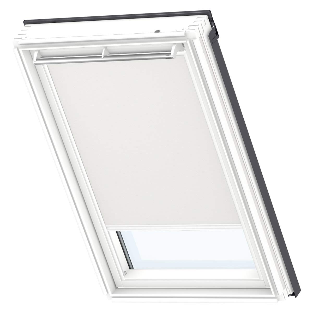 Velux Original (Dkl) Light Beige Blackout Roller Blind For Velux Roof Window Sk06 With White Side Rails from B&Q