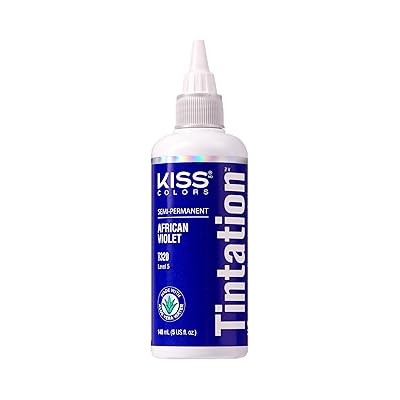 Kiss Tintation Semi-Permanent Hair Color Treatment 148 mL 5 US fl.oz African Violet