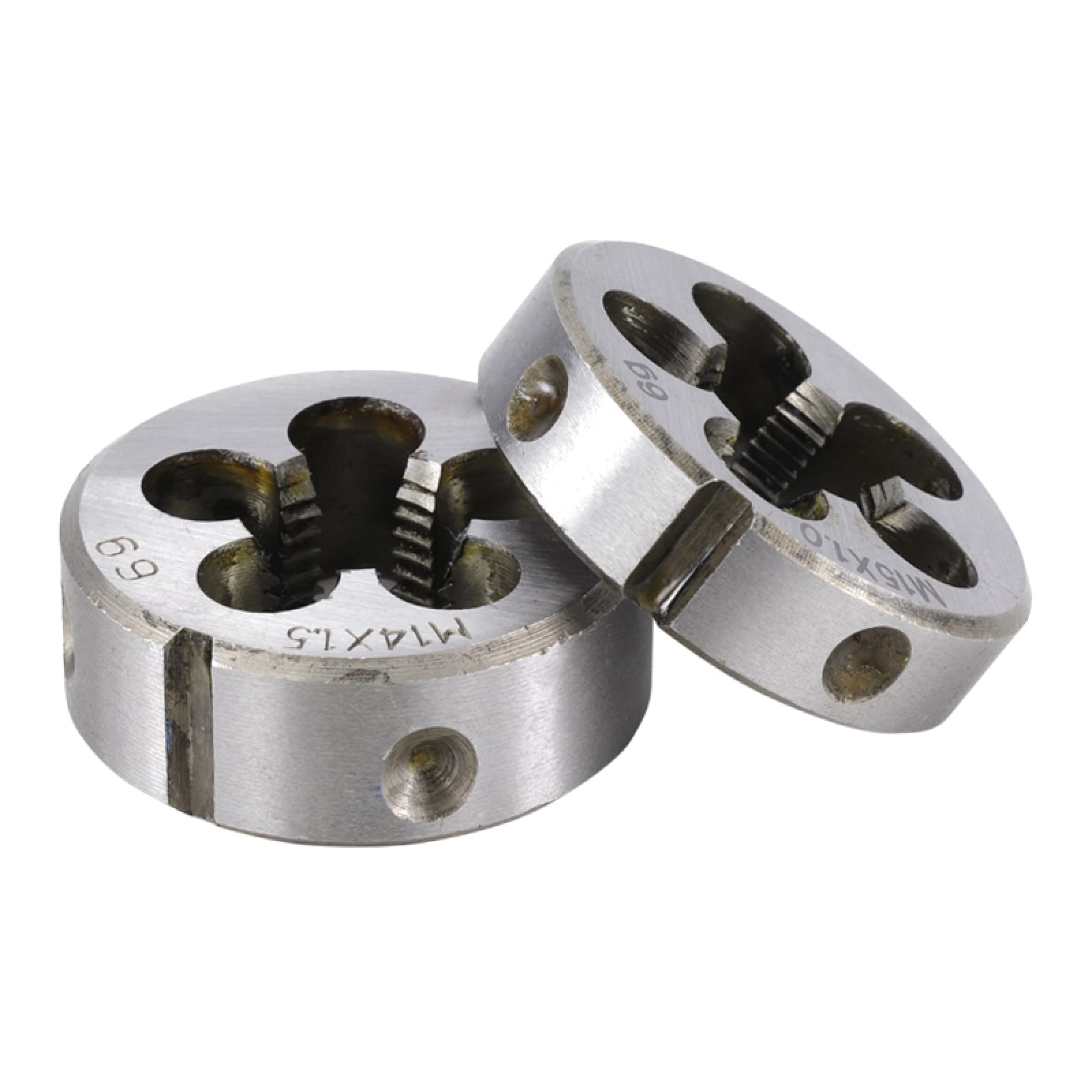 Set Maschio E Filiera M20 X 1.25 - Per Filettatura Destra, In Acciaio Ad Alta Velocità E Lega Utensile, Per Tornio E Lavorazioni Meccaniche