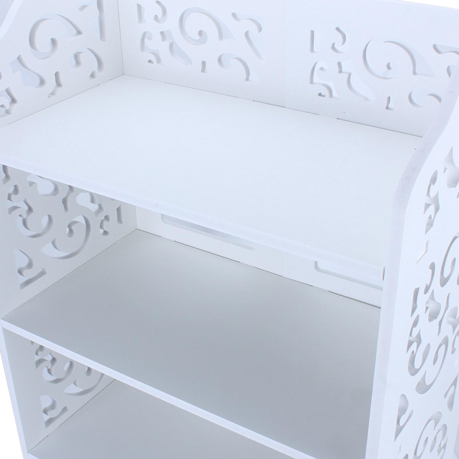 Tbest Scarpiera con 4 Ripiani, Design Contemporaneo