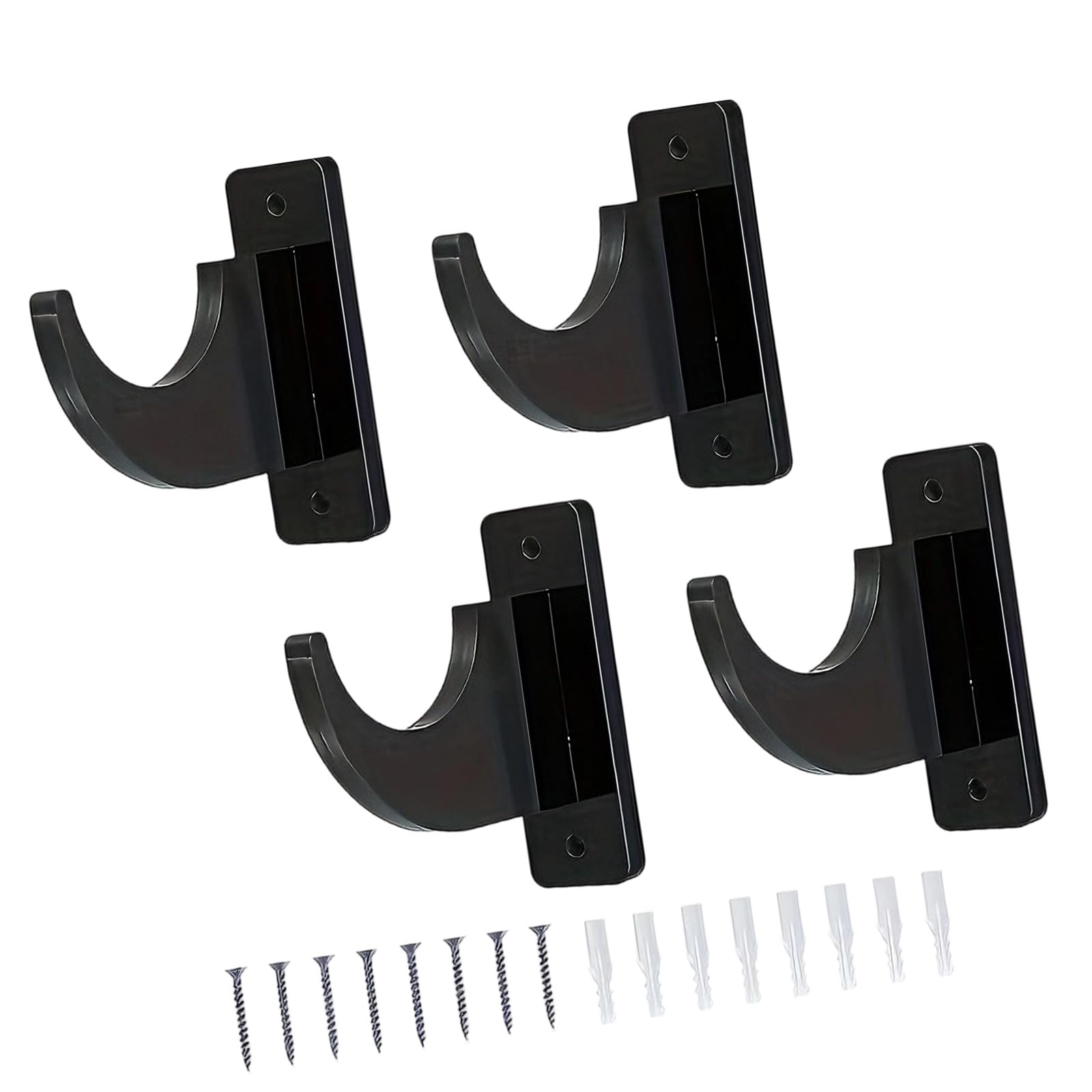 Jazuaiao 2 / 3Pairs Stable Acrylic Swords Holder for Safe Wall Mounting of Collectible and Light Sabers Ensuring Stability Homes Decors