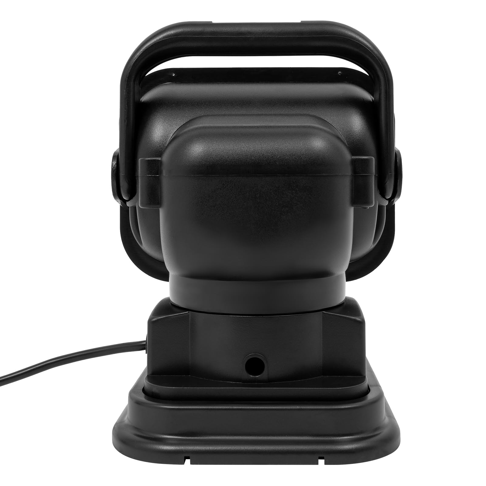 Faro da lavoro a LED, 50 W, 600 m, con telecomando e base magnetica, luce di ricerca a 360°, per SUV ATV, barche, IP67, colore nero [classe energetica E]