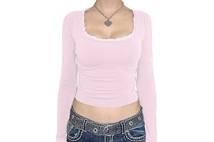 Trendy Y2K-Inspired Long Sleeve Top