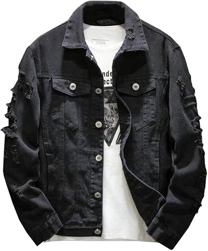 Denim Jacket Trucker Jean Coat 