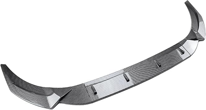 Car Front Bumper Lip Splitter Spoiler Body Kit Compatible with Audi A4 S4 B9.5 Sline 2020 2021 2022 2023-2024 Carbon Fiber Look