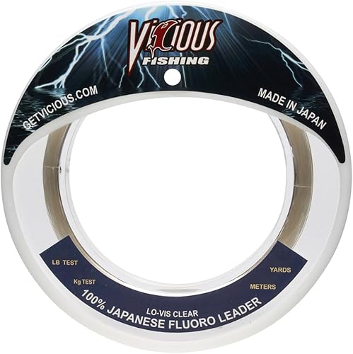 Vicious Pesca 60# Fluorocarbon Leader Line