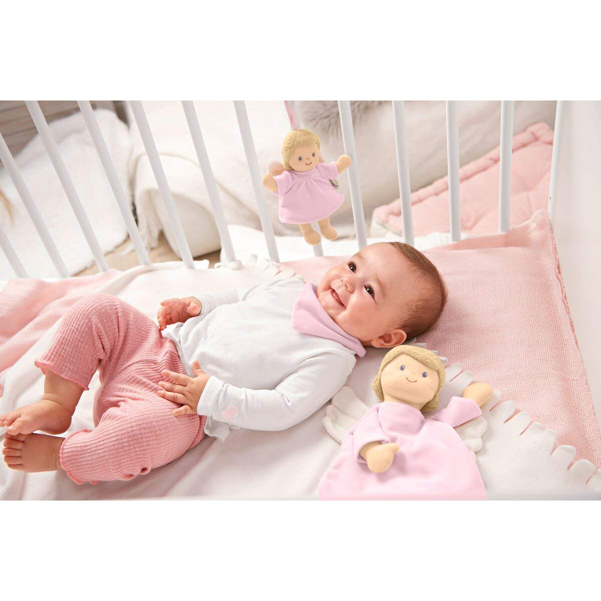 Sterntaler 3211896 Doudou M Ange Gardien Rosa, Rosa