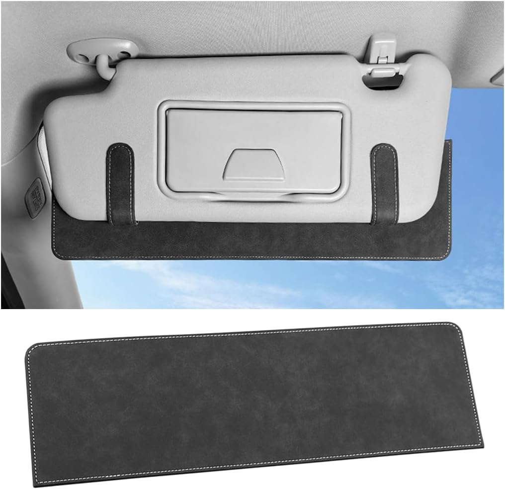 Amazon.com: Ywdiml Car Sun Visor Extender, Soft Suede Vehicle Visor ...