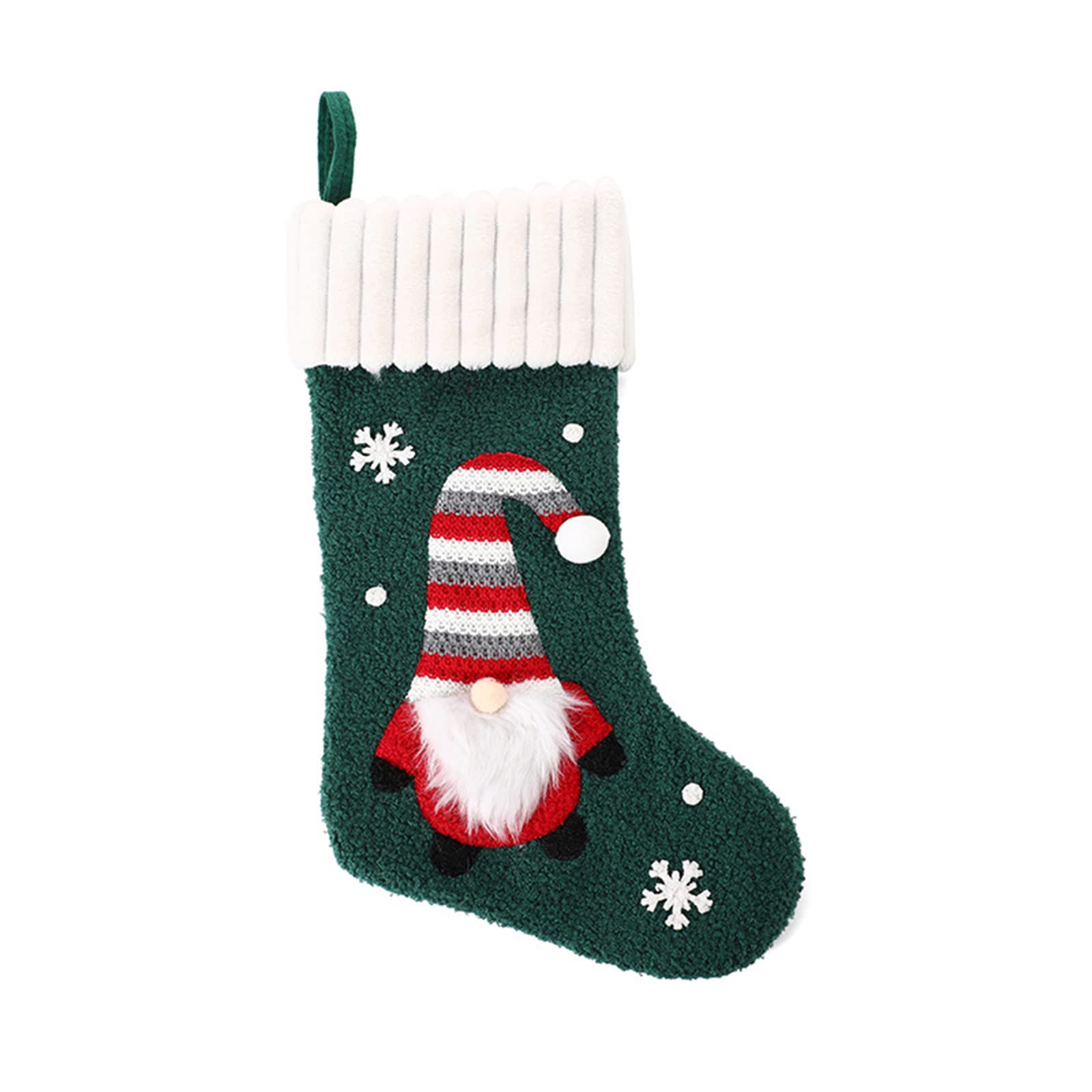 Tsophreniq Hanging Christmas Stockings Merry Christmas Socks Candy Stockings Bag Candy Hold Ornaments Decor Stocking Boots
