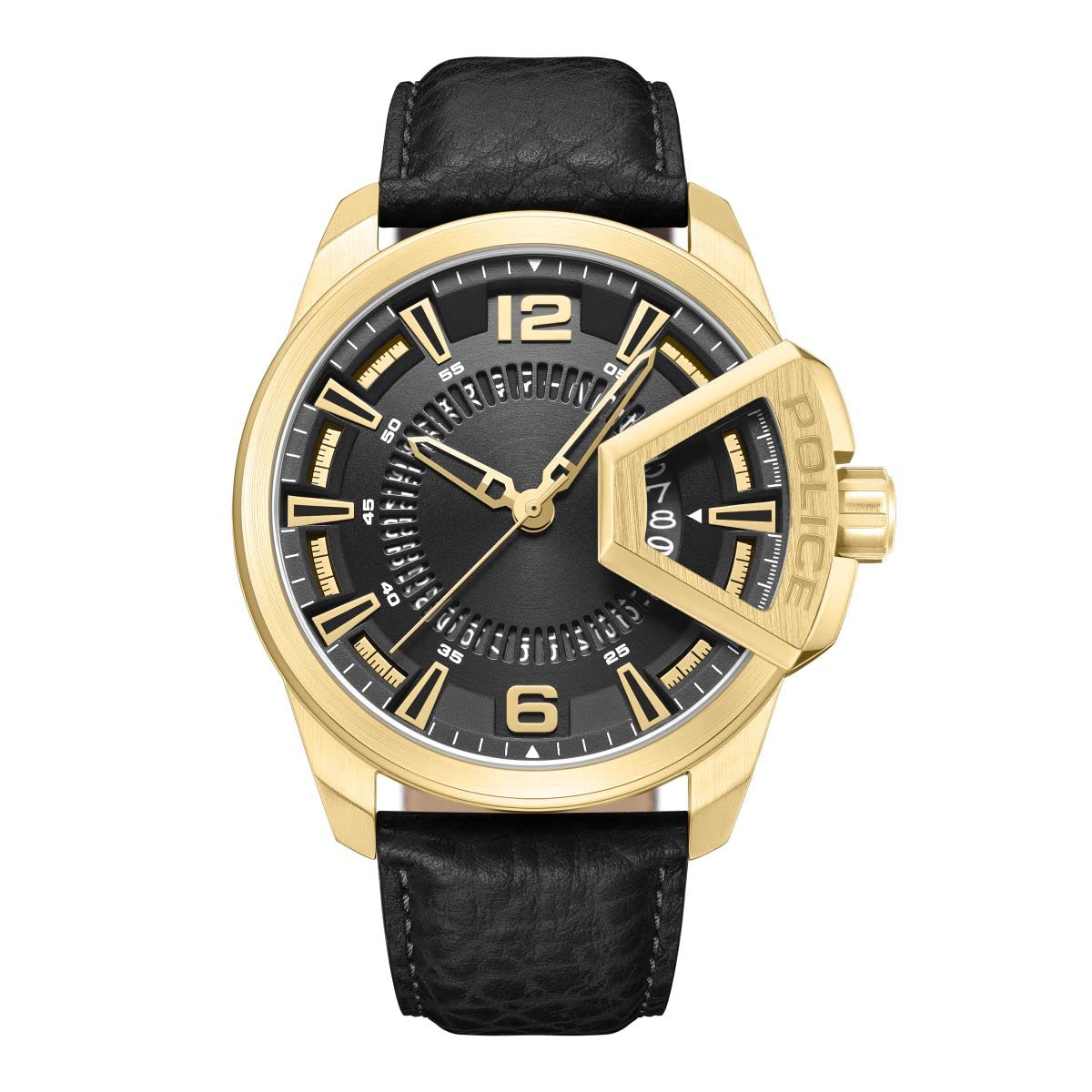 Police Analog Black Dial Mens Leather Watch-Plpewjb0005604 (B0BVML46NV) Amazon Price History, Amazon Price Tracker