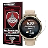 ACE ARMOR SHIELD 6 Pack Premium Screen Protector compatible for the Garmin Venu 4