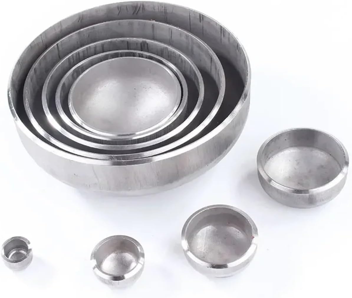 19 25 32 38 45 48 51 57 60 63 76 89 102 108mm OD Tube End Cap 304 Stainless Steel Pipe Fitting Blind Head Industrial Use(32mm OD) Fitting