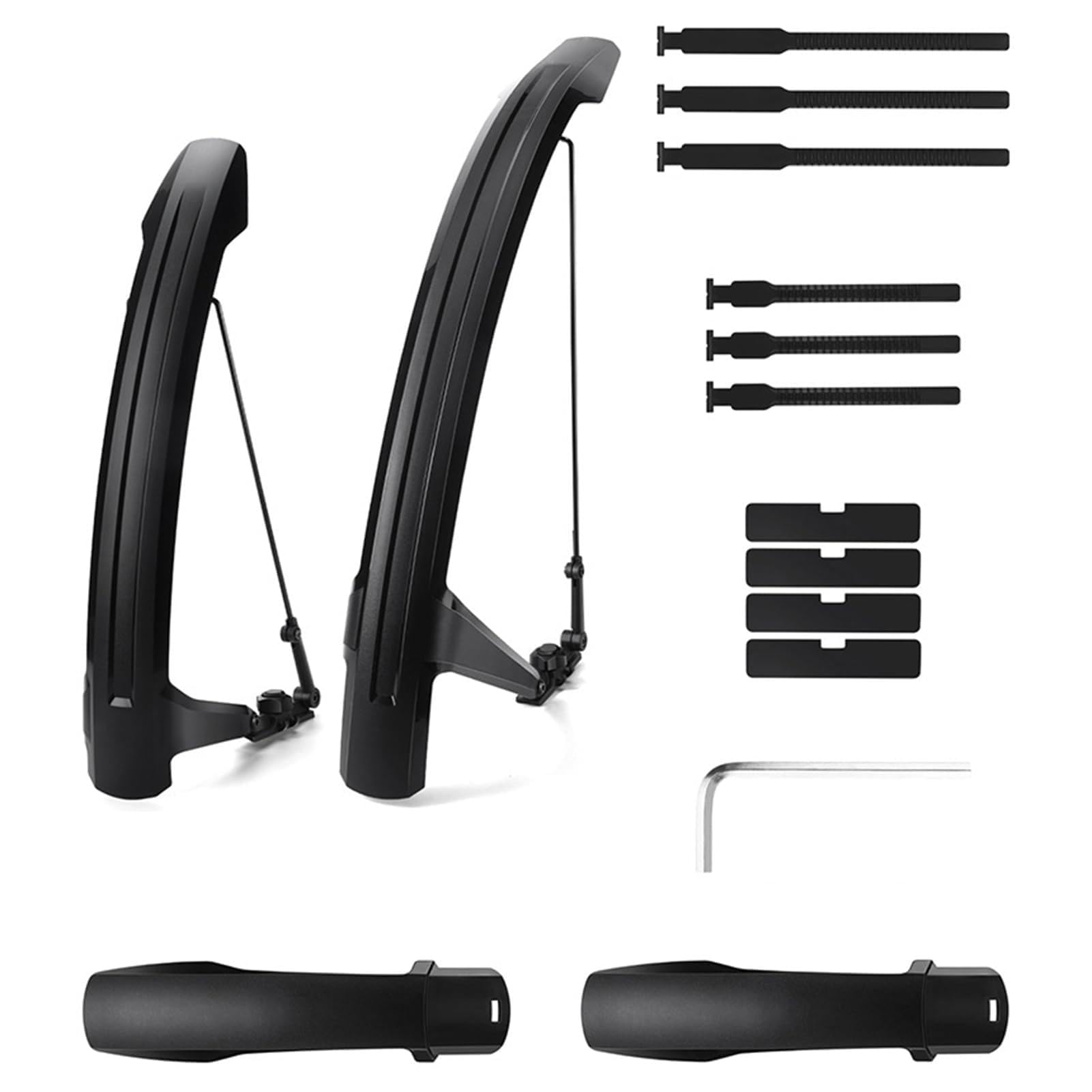 Rosvola Bike Mudguard with Extended Durability