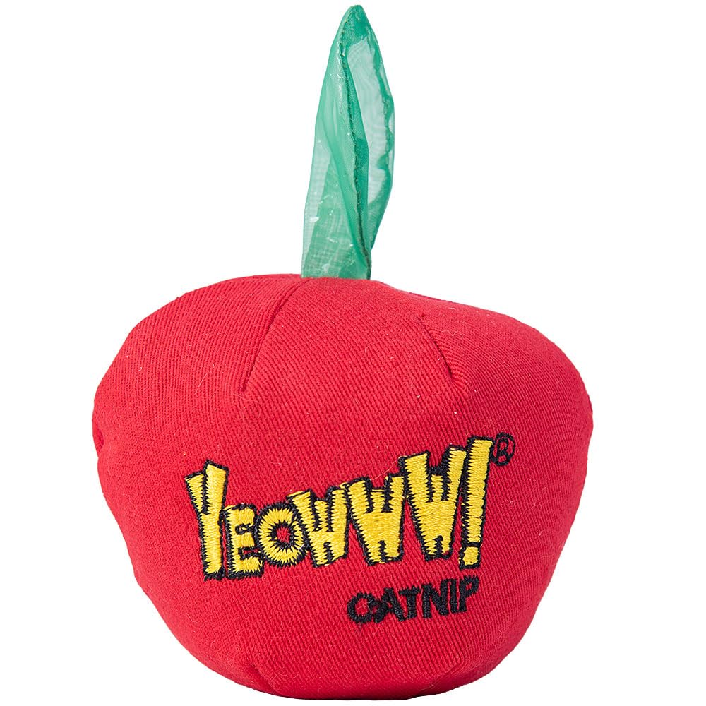 Rosewood 631406 Yeowww! Katzenspielzeug Apfel