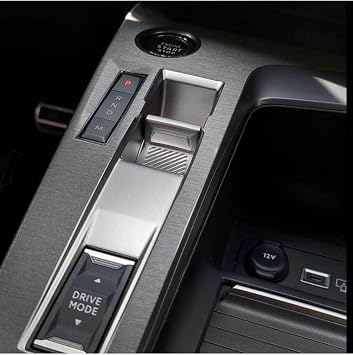Medium Console Foil Coating Set/Brush Smoked Compatible with Graficar Design Peugeot 408