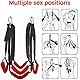 WreGmgg Multifunktionale High-End Rote Nylon Schaukel, Carmen Indoor Schaukel, HäNgende Armband Halter Pro H