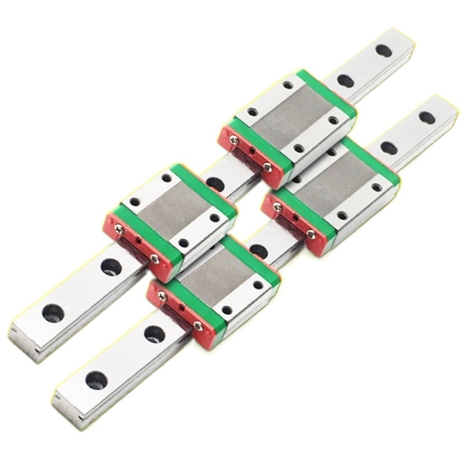 guida di movimento MGN15 MGN15H MGN15C Guida lineare 300 350 400 450 500 600 Blocco guida lineare da 800 mm Guida di scorrimento lineare in miniatura MGN15 cuscinetto lineare (Color : MGN15H, Size