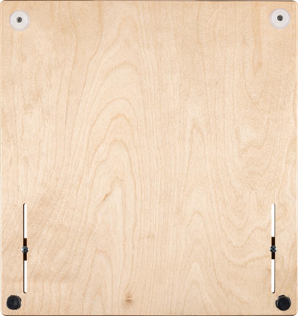 Meinl Percussion Cajon Pedal Support – Plaque de base en bois pour cajon et ses pédales – 33 x 35 cm – Bouleau Baltique, Naturel (MCPM)
