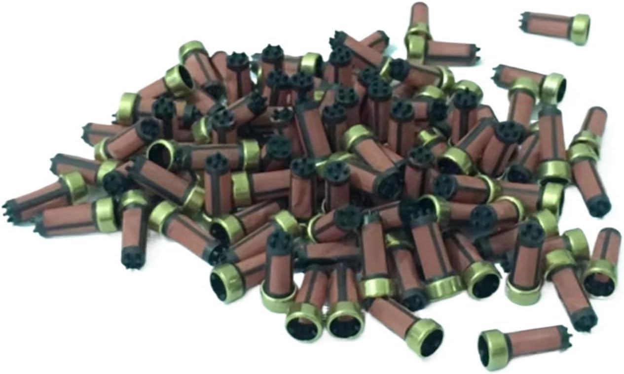 Fuel Injectors 100 Piece 14 * 6 * 3mm Fuel Injector Filter Basket Filter Micro