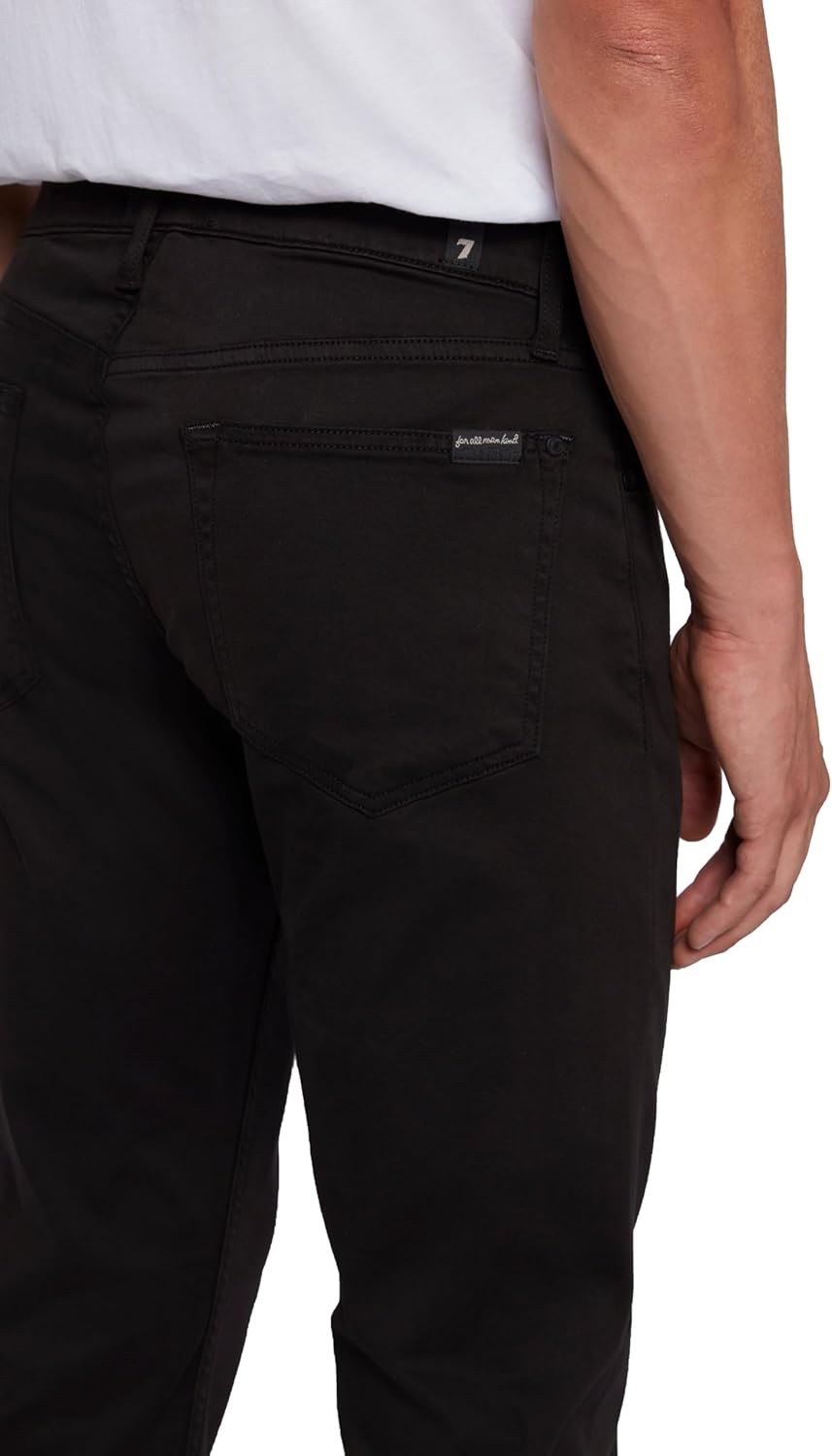 7 for All Mankind Mens Luxe Performance Plus Slimmy Stretch Jean - Image 4