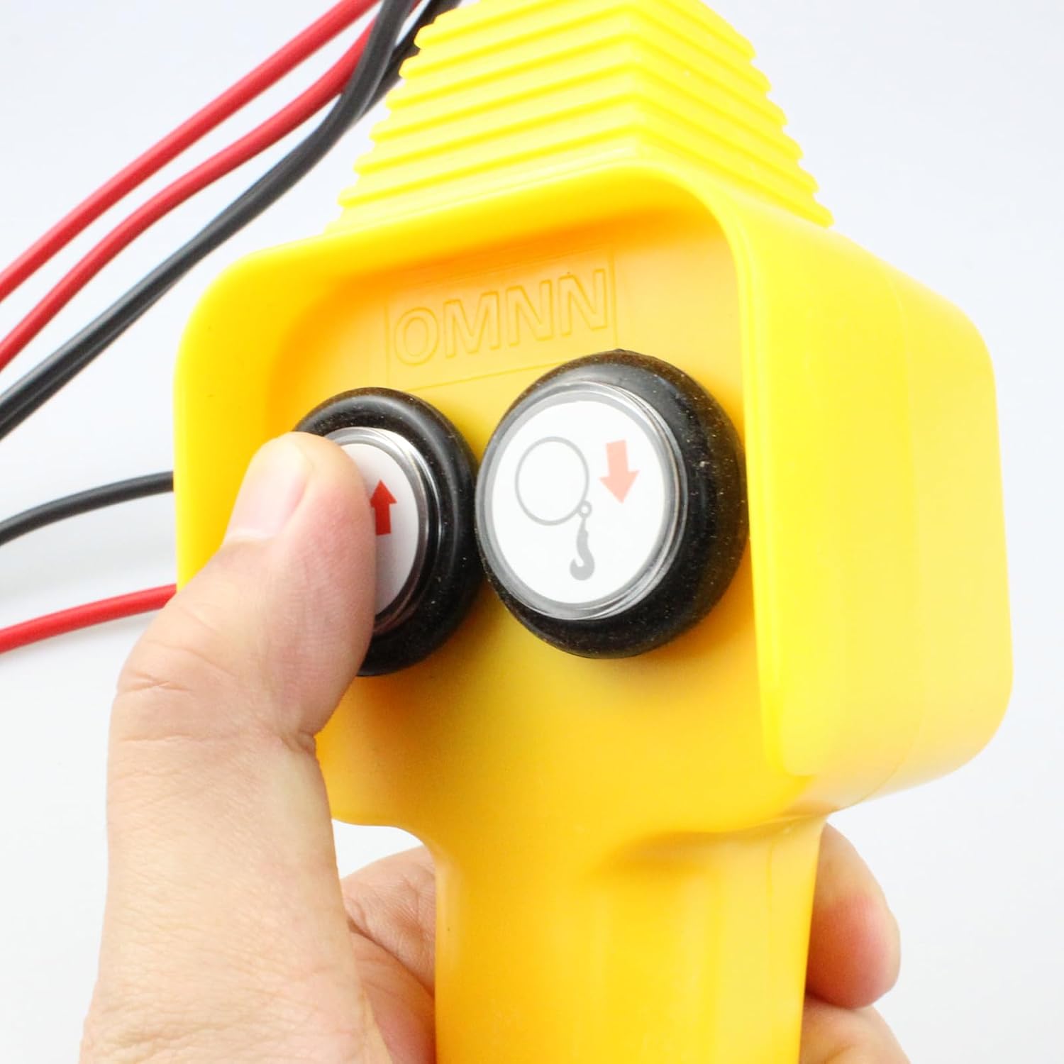 Winch Handheld Control Replacement Winch Remote Hand Control Assembly for 12V 1500lbs to 5000lbs Electric Winch,12V UP-Down Crane Pendant Hand-held Control Station
