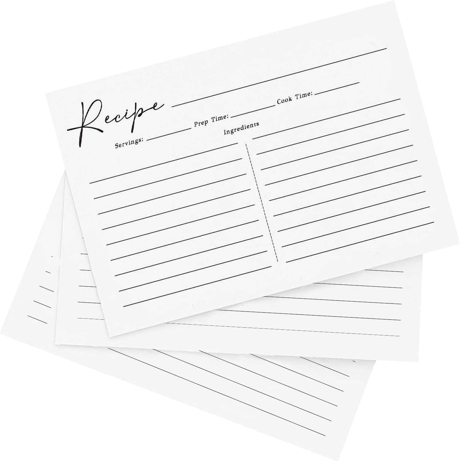 Photo 1 of GardenCity Recipe Cards, 4x6 Inches, 50 Pack