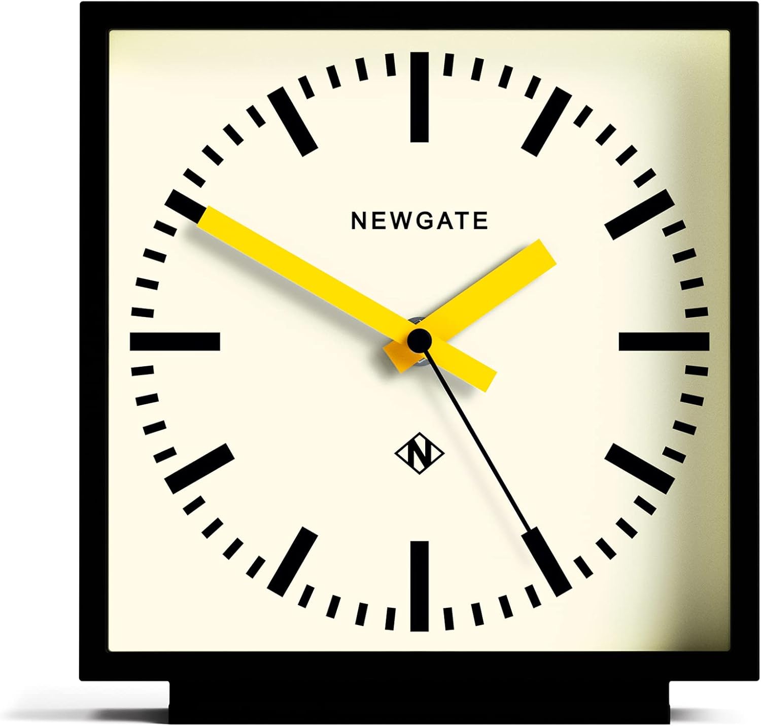 NEWGATE® Amp Silent Sweep Mantel Clock ‘No Tick’ A Modern
