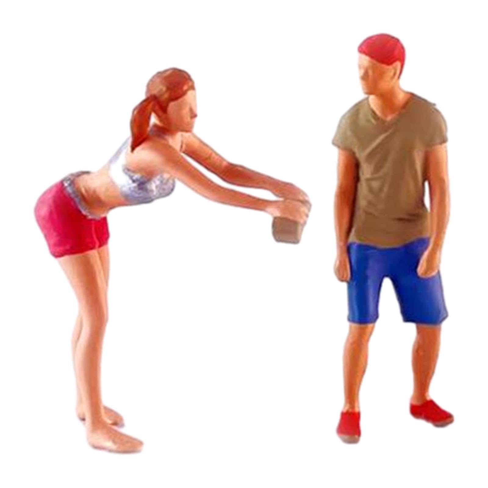 AUYXSSZ Artfully Crafted Miniature Figures 1/64 Scale to Enrich for Creative Projects Photography and Landscape Designs for All Occasions Miniature Diorama