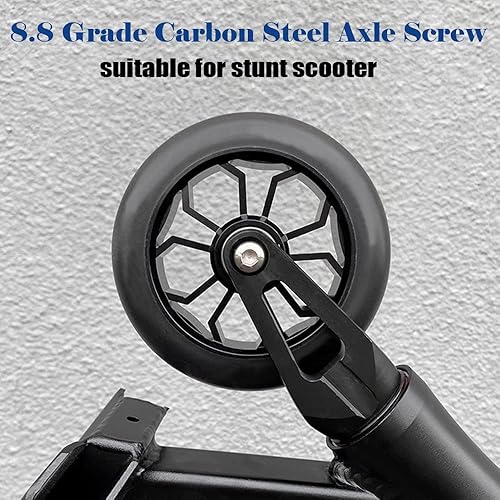 Miniatura 10 de OTFAITP Juego de tornillos Allen para eje de acero al carbono M8 de 0.315in x 1.102in y 3.386in de grado 8.8 para delantero, trasero, 2, 3, 4