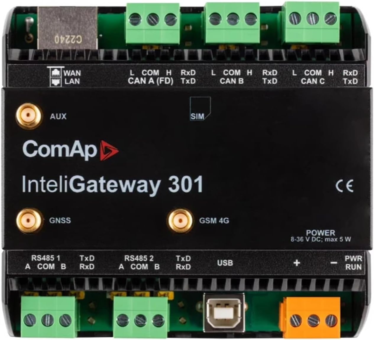 InteliGateway 301 versatile gateway module (CM2GW301BAB)