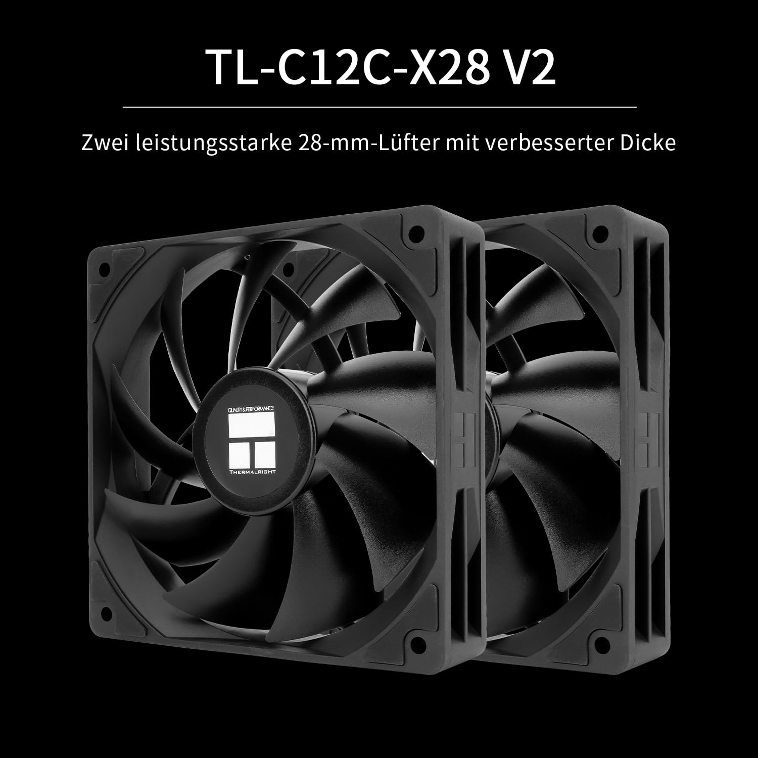 Thermalright Peerless Assassin 120 Vision Black CPU chłodnica powietrza, Dual-Tower 1850 obr./min, ekran IPS o rozdzielczości 320 x 240 i 2,8 cala, chłodzenie komputera do Intel LGA1851/1700/115x i