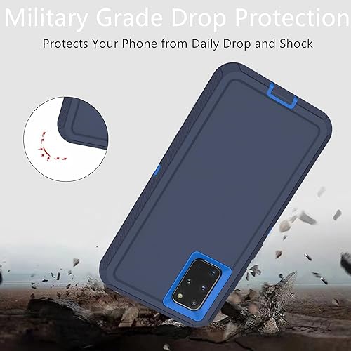 Miniatura 6 de Funda resistente para Samsung Galaxy S20 Plus, resistente a prueba de polvo, a prueba de golpes, 3 en 1, funda resistente para Samsung Galaxy S20