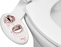 Vista 10 de Luxe Bidet Neo 120 (serie elite). Boquilla de autolimpieza. Accesorio de bidé mecánico no eléctrico de agua dulce para baño con fuertes válvulas Azul